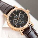 Patek Philippe Calatrava CH 29-535 Movement Rose Gold Engraved Case 42mm Men Watch